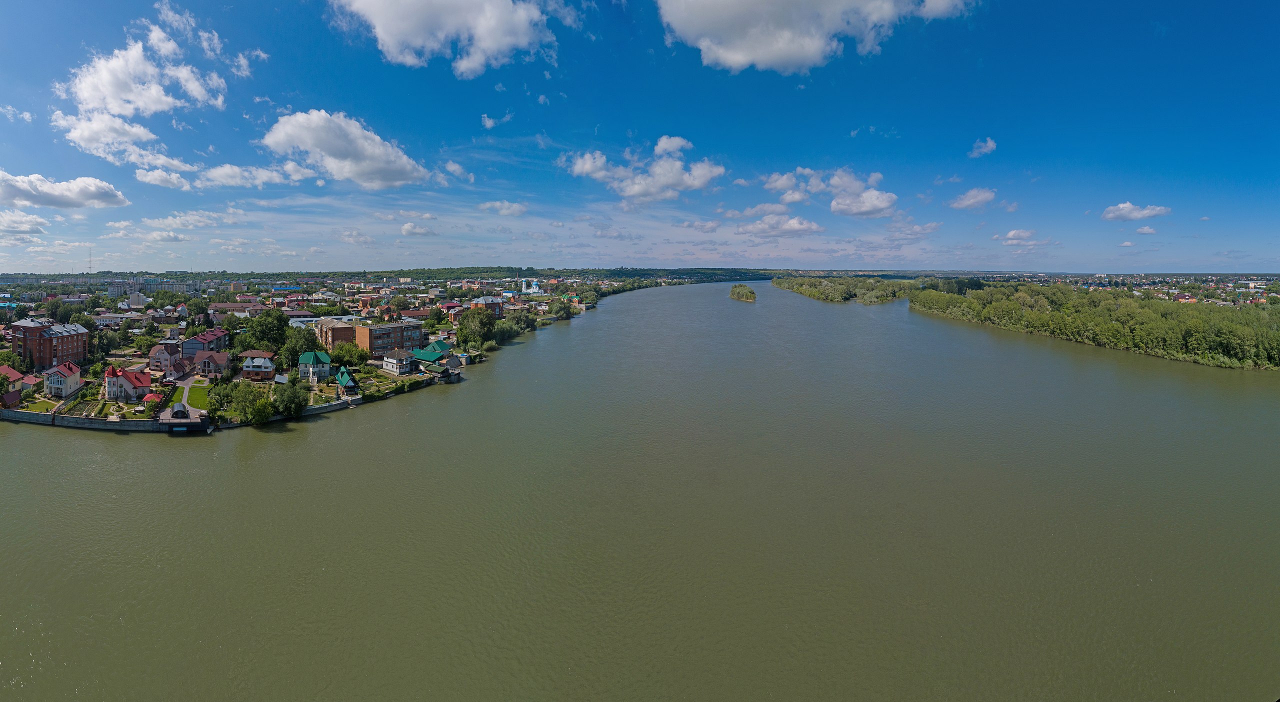 Река Бия, Бийск (Biya River, Biysk)